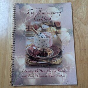 35th Anniversary Cookbook favorite recipes family and consumer science teachers